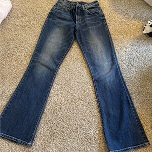 Classic Blue Flared Jeans